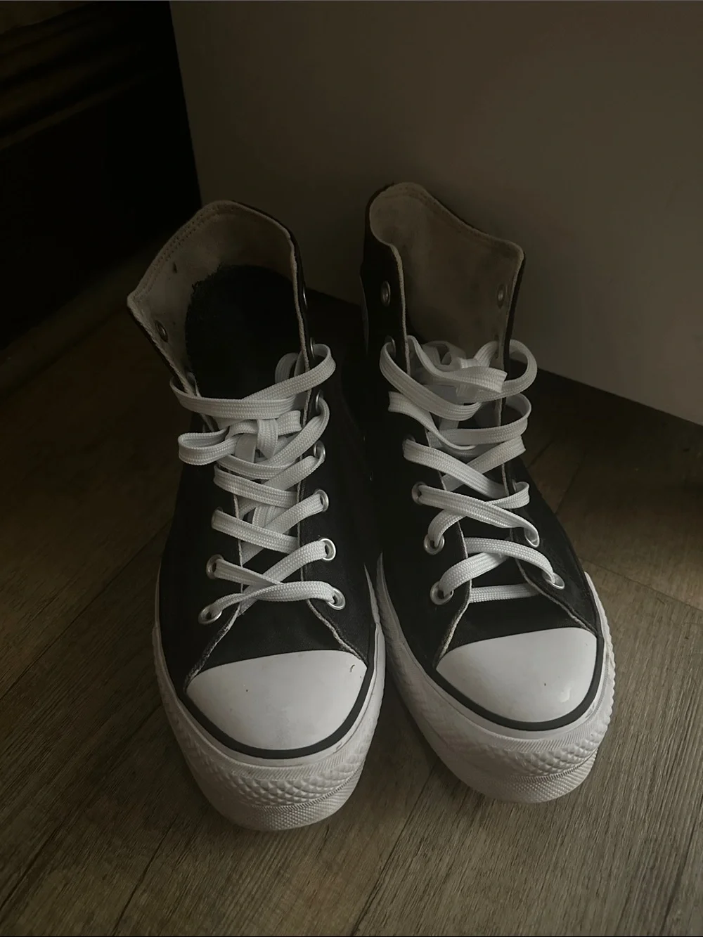 Converse Black High-Top Chukka Boots with White Accents Euphoria Zedaya Kicks